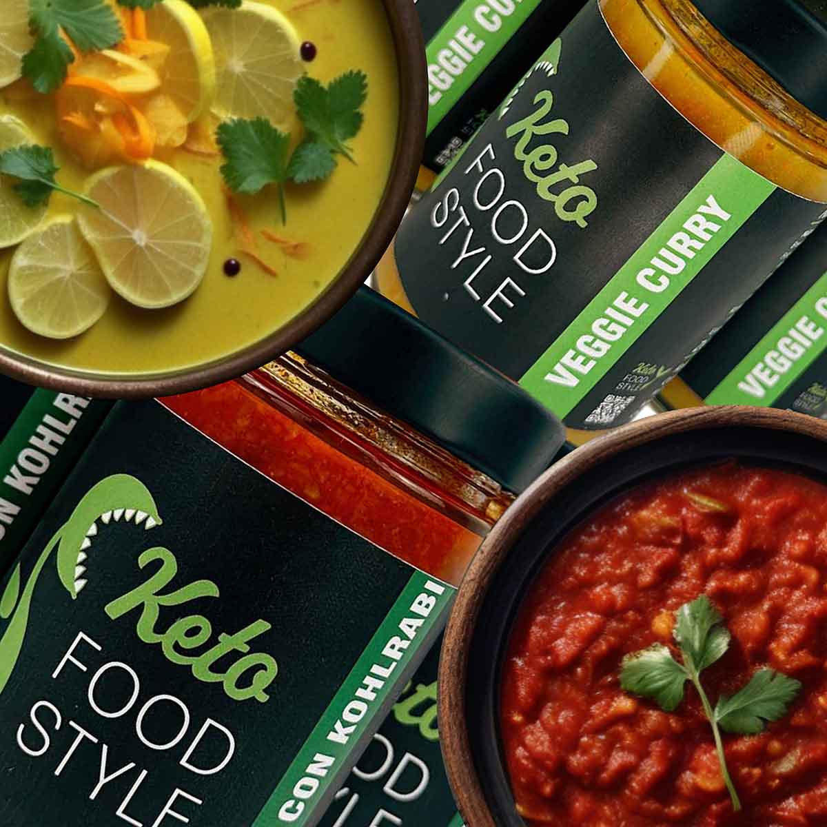 🥦 Green & Keto Vegan Delight 6+6 *kurze Haltbarkeit bis 08/25*